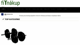What Fitnakup.sk website looked like in 2017 (6 years ago)