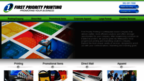 What Firstpriorityprinting.com website looked like in 2017 (6 years ago)