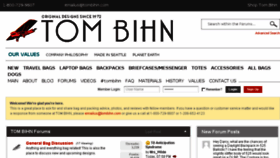 What Forums.tombihn.com website looked like in 2017 (6 years ago)