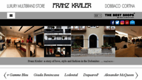 What Franzkraler.com website looked like in 2017 (6 years ago)