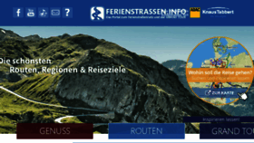 What Ferienstrassen.info website looked like in 2017 (6 years ago)