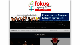 What Fokusakademi.com website looked like in 2017 (6 years ago)