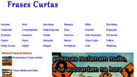 What Frasescurtas.com.br website looked like in 2017 (6 years ago)