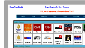 What Freeindiantv.weebly.com website looked like in 2017 (6 years ago)