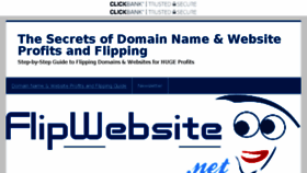 What Flipwebsite.net website looked like in 2017 (6 years ago)