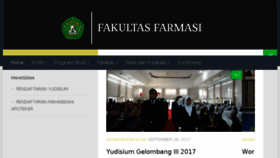 What Farmasi.unmul.ac.id website looked like in 2017 (6 years ago)