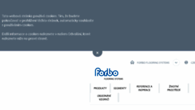 What Forbo-flooring.cz website looked like in 2017 (6 years ago)