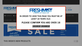 What Freshmistuk.co.uk website looked like in 2017 (6 years ago)