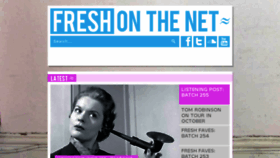 What Freshonthenet.co.uk website looked like in 2017 (6 years ago)