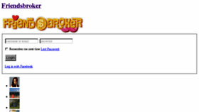 What Friendsbroker.com website looked like in 2017 (6 years ago)