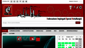 What Fiom-cgil.it website looked like in 2017 (6 years ago)