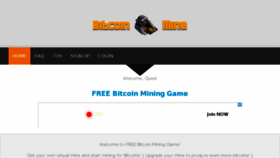 What Freebtcmine.com website looked like in 2017 (6 years ago)
