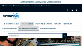 What Formapelec.fr website looked like in 2017 (6 years ago)