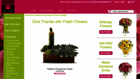 What Flowerdelight.com website looked like in 2017 (6 years ago)