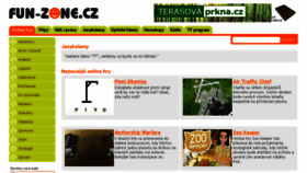 What Fun-zone.cz website looked like in 2017 (6 years ago)
