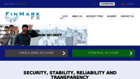 What Finmarkfx.com website looked like in 2017 (6 years ago)