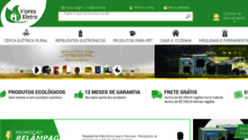What Floreseletro.com.br website looked like in 2017 (6 years ago)
