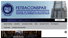 What Fetraconspar.org.br website looked like in 2017 (6 years ago)