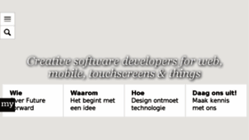 What Futureforward.nl website looked like in 2017 (6 years ago)