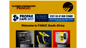 What Fanucsa.co.za website looked like in 2017 (6 years ago)