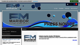 What Fmmaribor.si website looked like in 2017 (6 years ago)