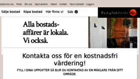 What Fastighetsbyran.se website looked like in 2017 (6 years ago)