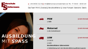 What Fahrschule-schoelermann.de website looked like in 2017 (6 years ago)