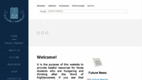 What Futureforamerica.org website looked like in 2017 (6 years ago)
