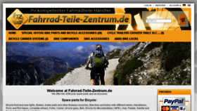 What Fahrrad-teile-zentrum.de website looked like in 2017 (6 years ago)