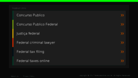 What Federalonline.com.br website looked like in 2017 (6 years ago)