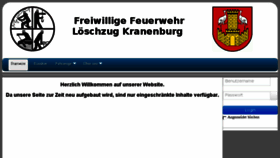 What Ffkranenburg.de website looked like in 2017 (6 years ago)