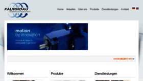 What Faurndau.de website looked like in 2017 (6 years ago)