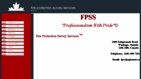 What Fpss.ca website looked like in 2017 (6 years ago)