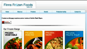 What Finnsfrozenfoods.com website looked like in 2017 (6 years ago)