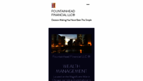 What Fountainheadfinancial.us website looked like in 2017 (6 years ago)