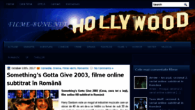 What Filme-bune.net website looked like in 2017 (6 years ago)