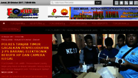 What Fokusjambi.com website looked like in 2017 (6 years ago)