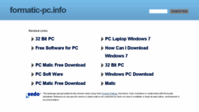 What Formatic-pc.info website looked like in 2017 (6 years ago)