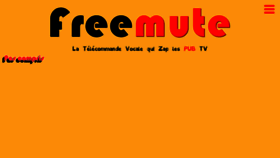 What Freemute.com website looked like in 2017 (6 years ago)