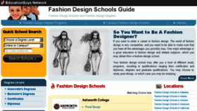 What Fashiondesignschoolguys.com website looked like in 2017 (6 years ago)