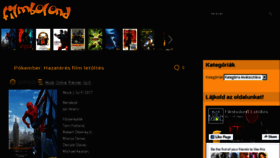 What Filmbolond-onlinefilm.com website looked like in 2017 (6 years ago)