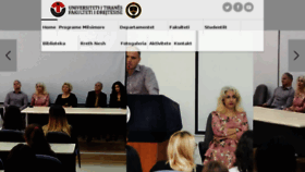 What Fdut.edu.al website looked like in 2017 (7 years ago)