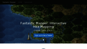 What Fantasticmapper.com website looked like in 2017 (6 years ago)