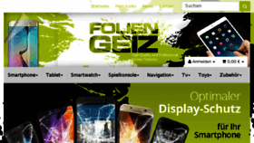 What Foliengeiz.de website looked like in 2017 (6 years ago)
