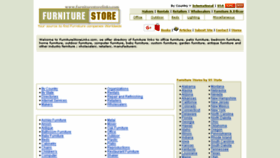 What Furniturestorelinks.com website looked like in 2017 (6 years ago)