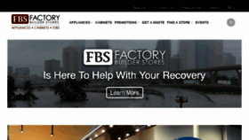 What Factorybuilderstores.com website looked like in 2017 (6 years ago)