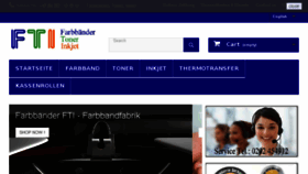 What Fti-farbbandfabrik.de website looked like in 2017 (6 years ago)