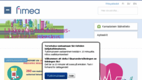 What Fimea.fi website looked like in 2017 (6 years ago)