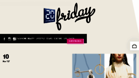 What Friday-magazine.ch website looked like in 2017 (6 years ago)