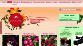 What Floristua.com.ua website looked like in 2017 (6 years ago)